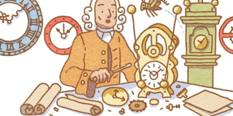 Google выпустила дудл в честь 325-летия Джона Харрисона