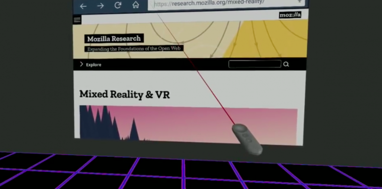 Проект Mozilla представил браузер для виртуальной реальности Firefox Reality