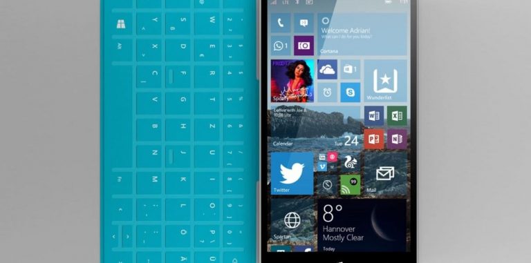 Microsoft запатентовала смартфон с двойным экраном