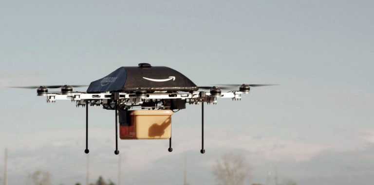 Amazon запатентовала пропеллеры с голосовым предупреждением