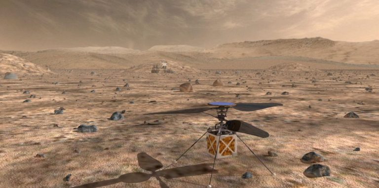 NASA отправит вертолет на Марс в 2020 году