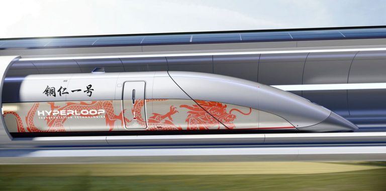 Hyperloop TT построит 10-метровую тестовую трассу в Китае