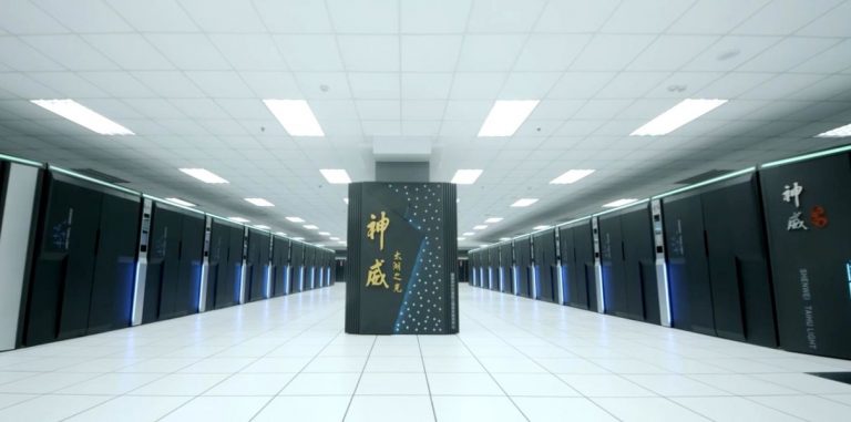 Китай запустил прототип суперкомпьютера Sunway TaihuLight на 1 квинтлн операций в секунду