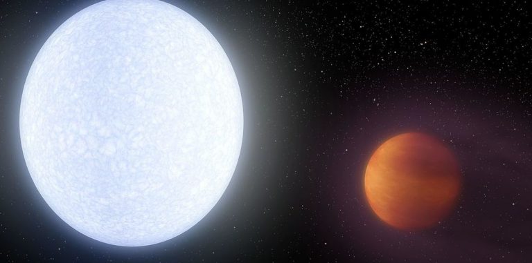 Астрономы нашли экстремально горячую экзопланету с облаками из титана и железа