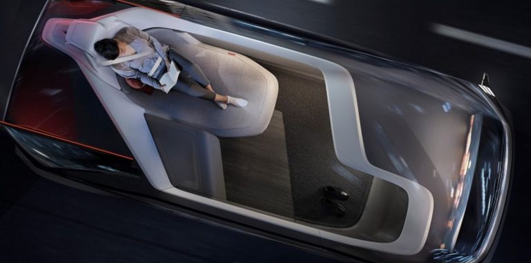 Volvo показала концепт беспилотника будущего 360c — в нем можно жить и работать