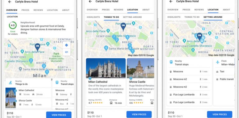 Новый сервис Google позволит собрать всю информацию для путешествия в одном месте