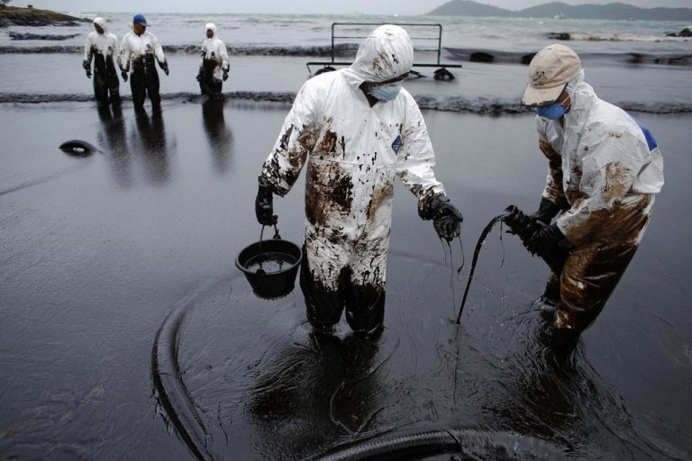 Российские ученые представят технологию очистки от нефти дна арктических морей