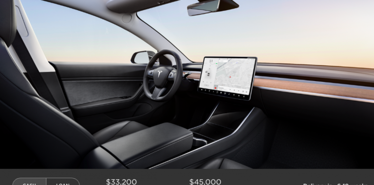 Tesla представила дешевую версию электрокара Model 3