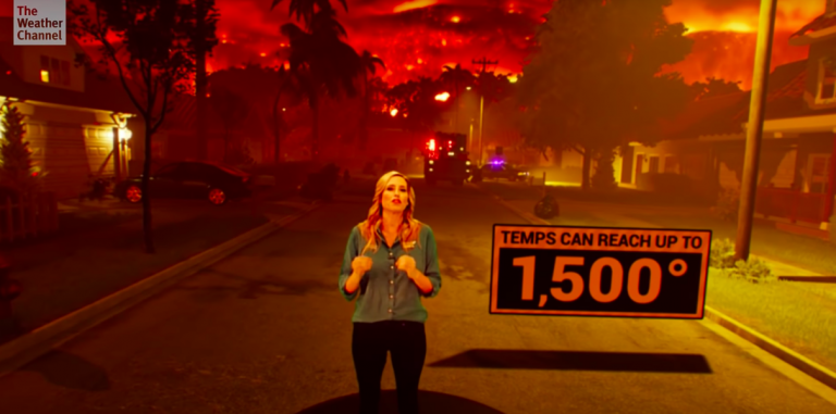 Weather Channel снова показывает страшные природные катаклизмы в VR. Теперь — лесные пожары