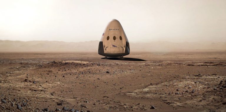SpaceX отправится на Марс в 2018 году