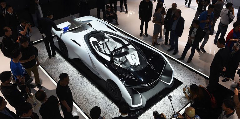Faraday Future хочет обойти Tesla по мощности аккумулятора