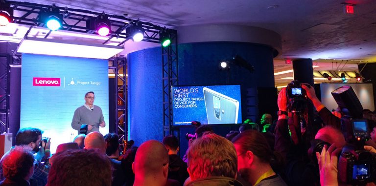 У Lenovo готов смартфон с технологией дополненной реальности