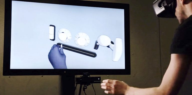 Microsoft создает интерфейс для управления объектами в VR