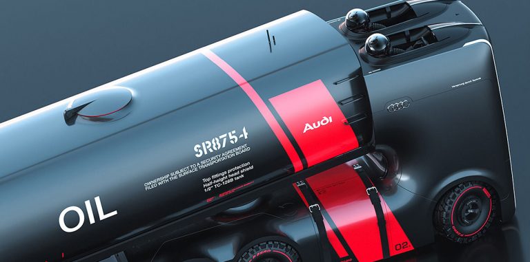 Представлены независимые концепты беспилотных грузовиков Audi