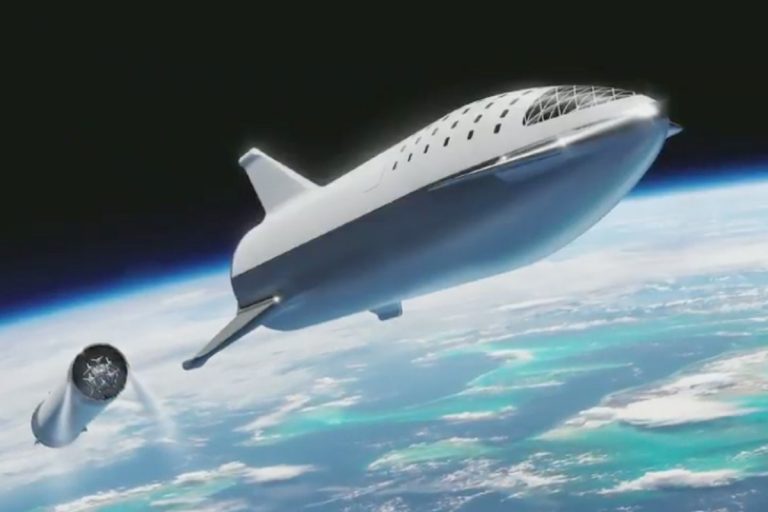 SpaceX построит мини-версию своей марсианской ракеты на базе Falcon 9