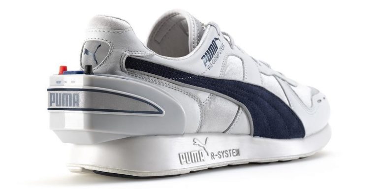 Puma перевыпустила свою первую модель умных кроссовок 1986 года. Теперь они подключаются к компьютеру через Bluetooth