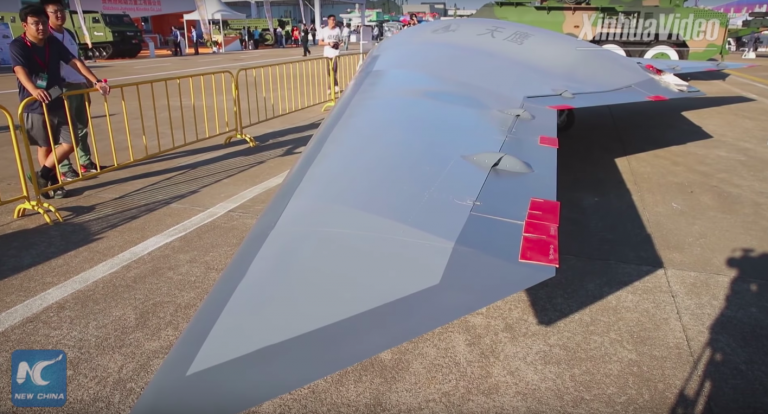 Китайские военные представили беспилотный стелс нового поколения Sky Hawk