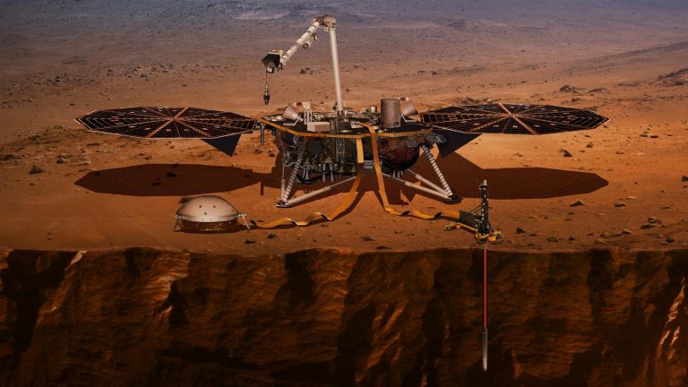InSight пробурил первую скважину на Марсе