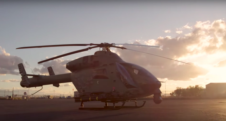 Посмотрите на новый боевой американский вертолет MD969 Combat Explorer. Всего с одним винтом!