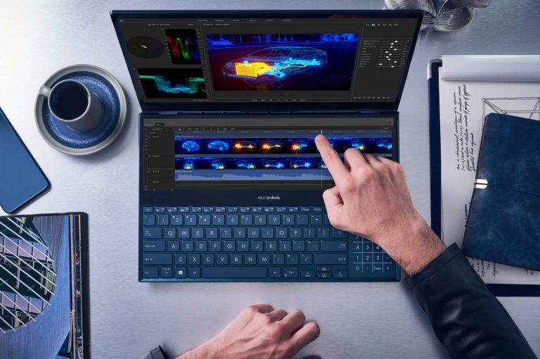 ASUS представила новую линейку ноутбуков ZenBook Duo с двумя экранами