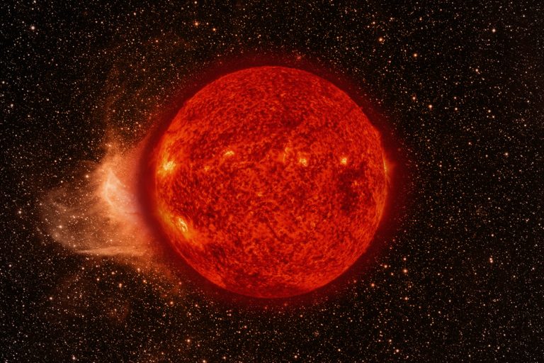 Астрономы впервые наблюдали за корональным выбросом у звезды не из Солнечной системы