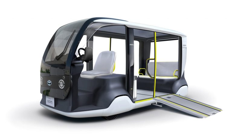 Toyota представила футуристический электробус для Олимпийских игр в Токио в 2020 году