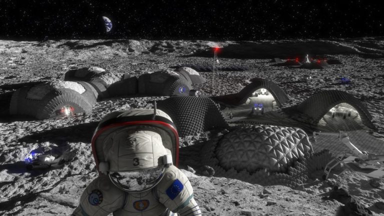 ESA: кирпичи из реголита смогут греть колонистов на Луне и генерировать электричество