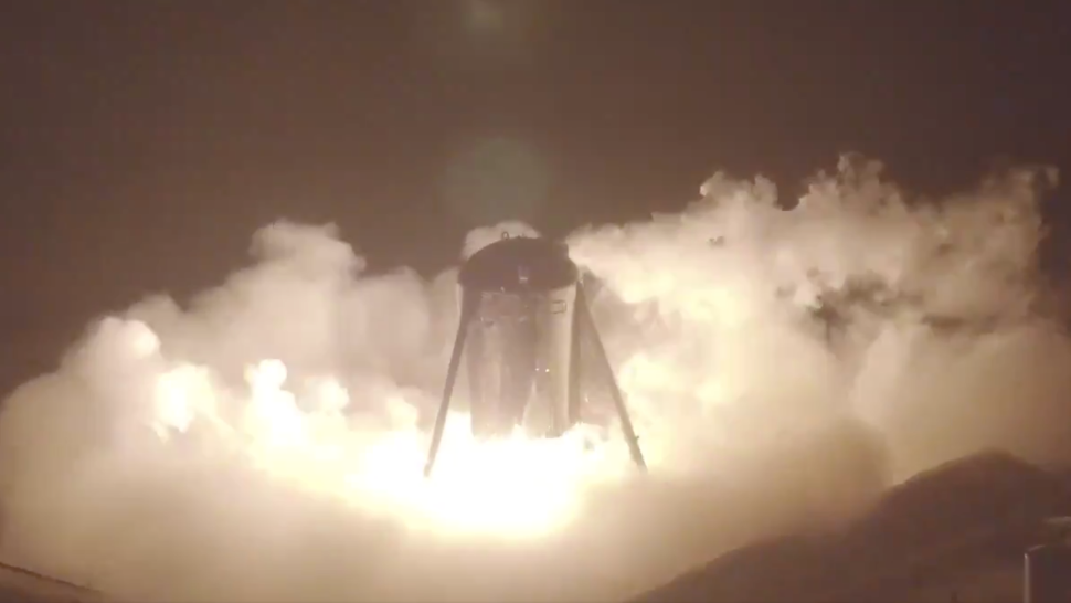 Spacex провела успешные тестирования прототипа межпланетной ракеты Starhopper