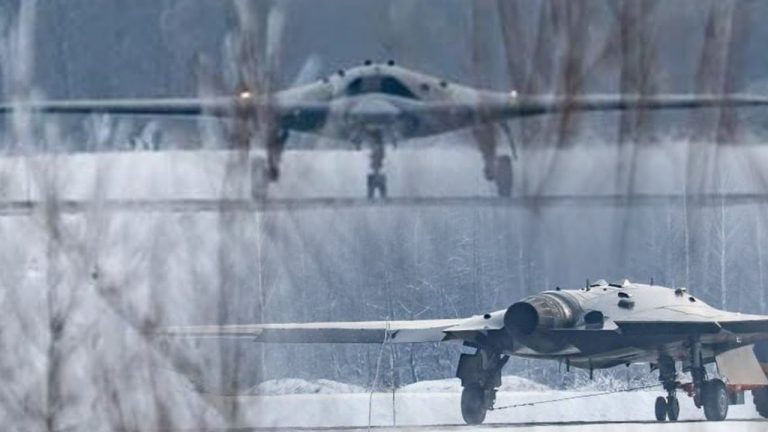 Российский военный беспилотник «Охотник-Б» совершил свой первый полет