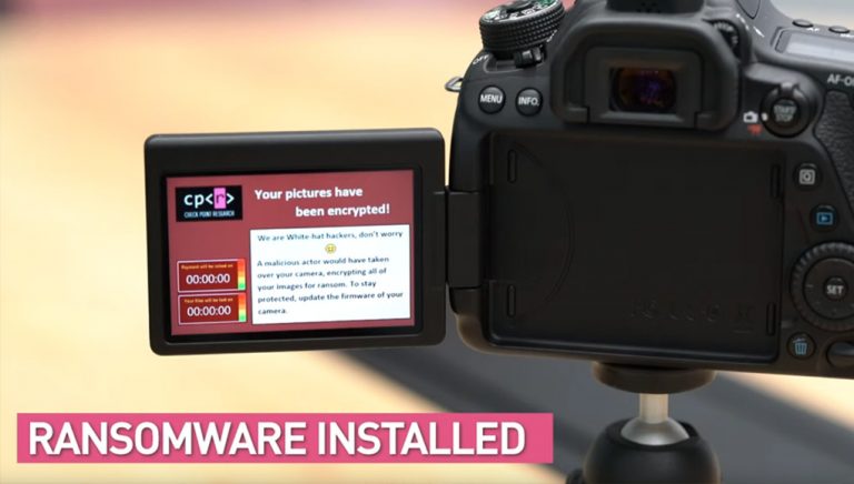 Хакеры научились заражать фотокамеры вирусом-вымогателем
