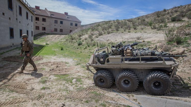Американские военные обзаведутся роботами для доставки боеприпасов и снаряжения на поле боя