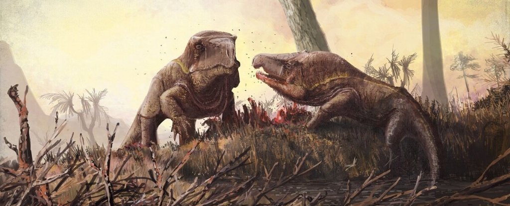 Картинки по запросу Ученые обнаружили древних драконообразных животных Эритросухидов. У них был самый крупный череп в истории!