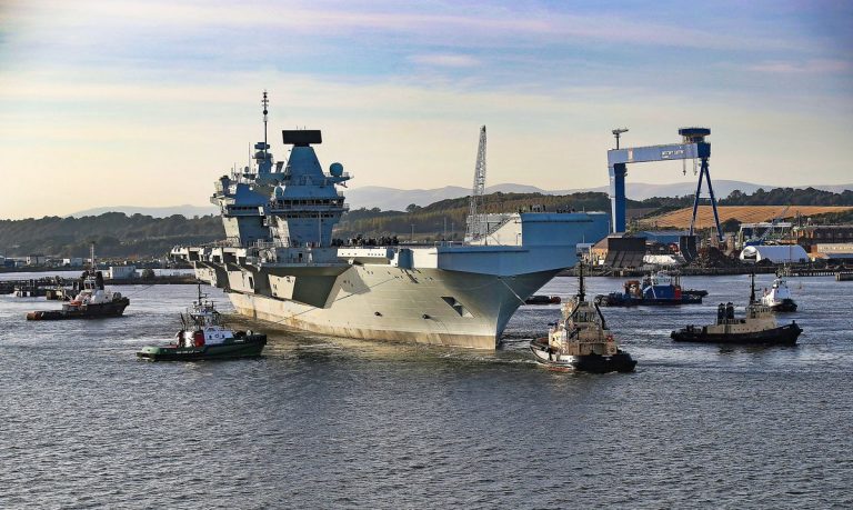 Британский флот пополнился вторым авианосцем Prince of Wales