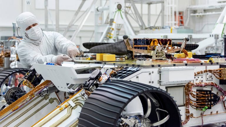 Ровер MARS 2020 успешно прошел первый тест на вождение