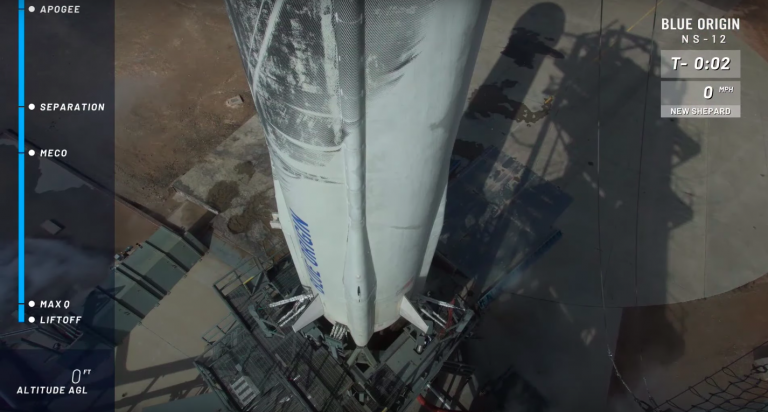 Blue Origin провела новые испытания суборбитального корабля New Shepard