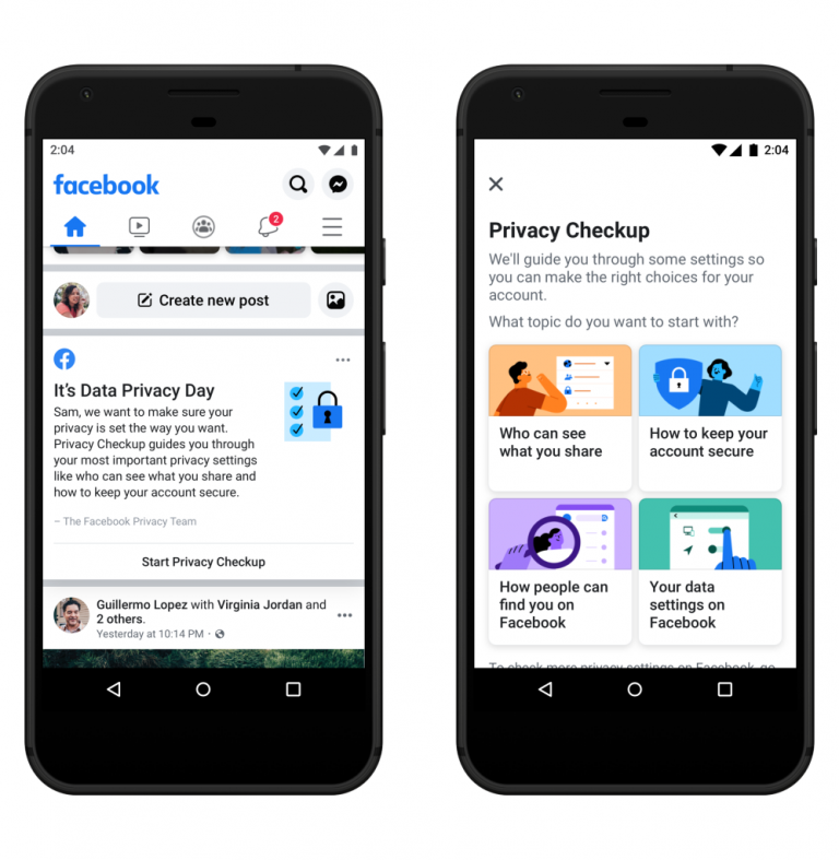 Facebook запускает новые функции для защиты конфиденциальности