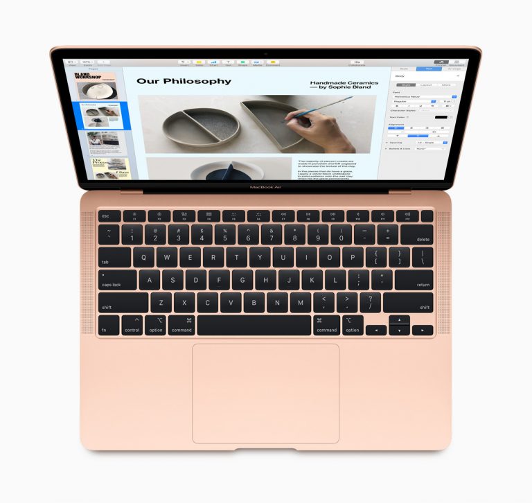 Apple представила обновленный 13-дюймовый MacBook Air  и новый iPad Pro
