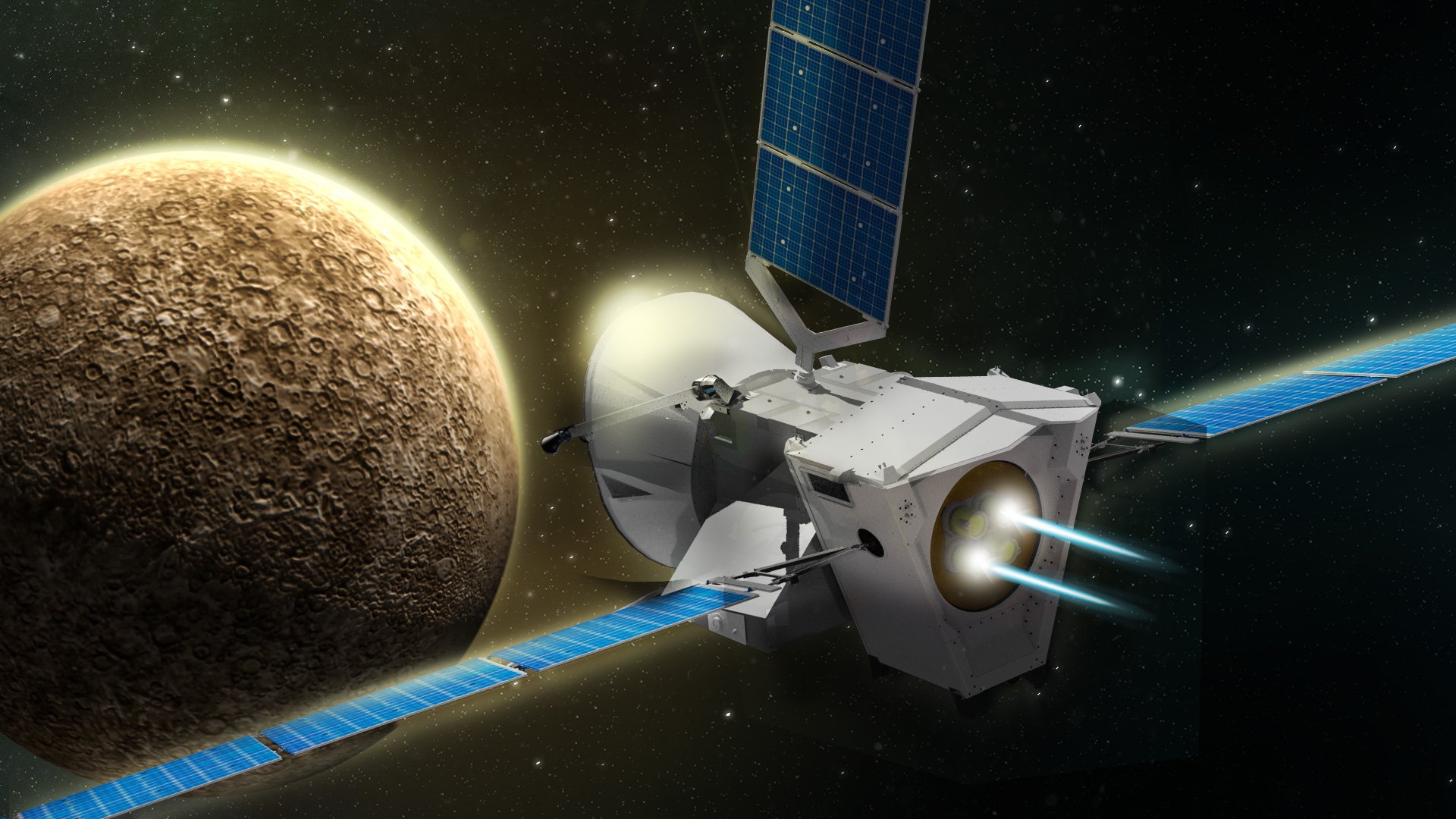 Мимо Земли пролетит зонд BepiColombo — он движется от Меркурия к Венере