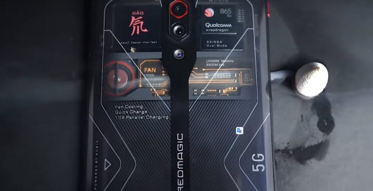 Китайский бренд Nubia выпустит прозрачный смартфон Red Magic 5G Transparent Edition
