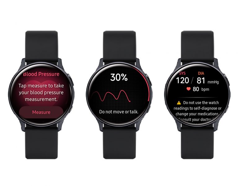 Galaxy Watch теперь могут следить за давлением. Пока только в Южной Корее