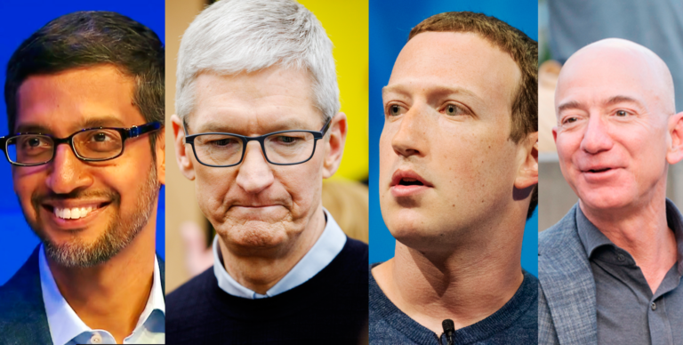 «Титанов интернета» ждет допрос. В чем обвиняют Apple, Google, Amazon и Facebook