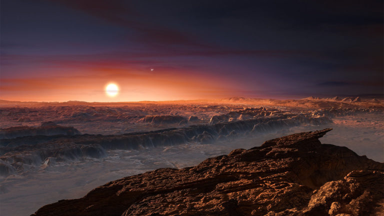 Посмотрите, как может выглядеть Proxima b. Это планета ближайшей к нам звезды