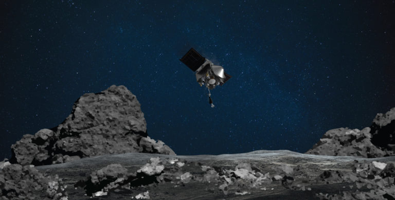 НАСА укладывает образцы астероида Бенну, которые OSIRIS-REx «раскидал» по космосу