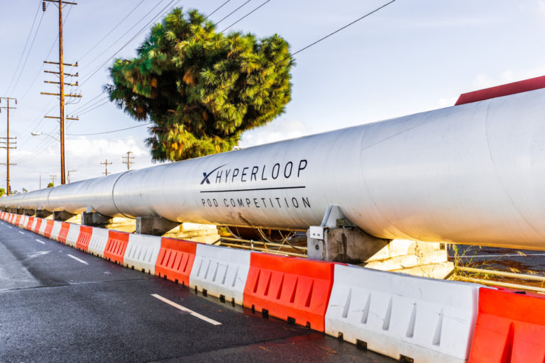 Впервые протестирован вакуумный поезд Virgin Hyperloop: он развил скорость 172 км/ч