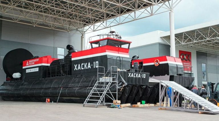 В России появится 10-тонное судно на воздушной подушке