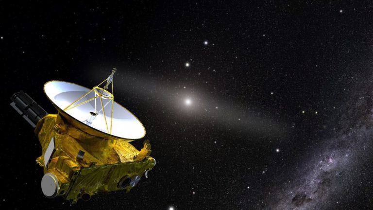 Посмотрите на снимки New Horizons, показывающие темноту космоса