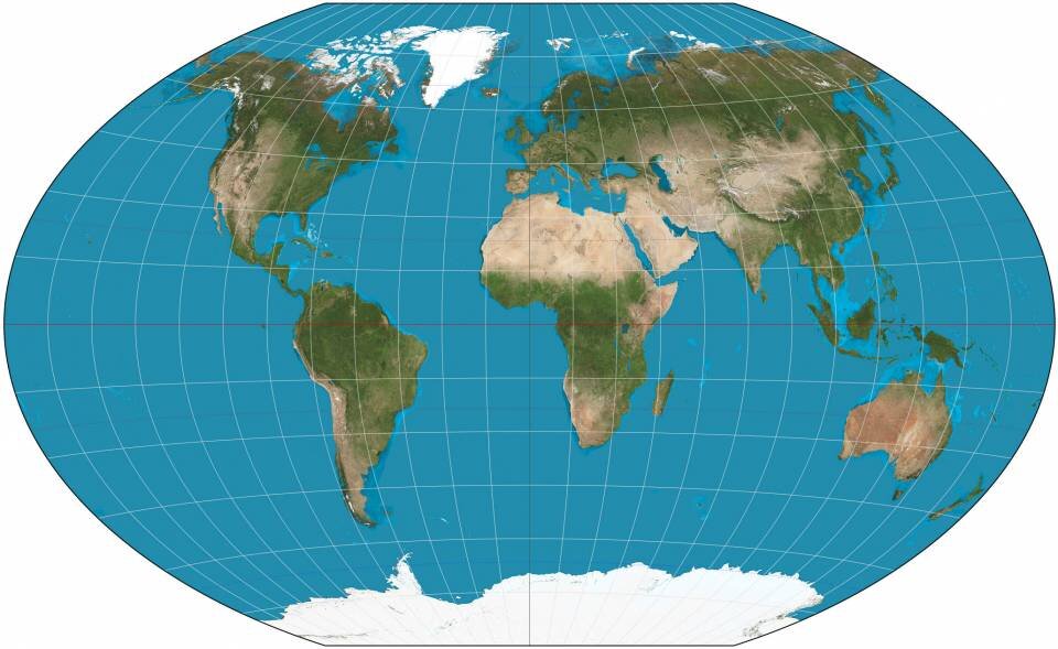 Создана первая точная карта мира. Что не так со всеми остальными?