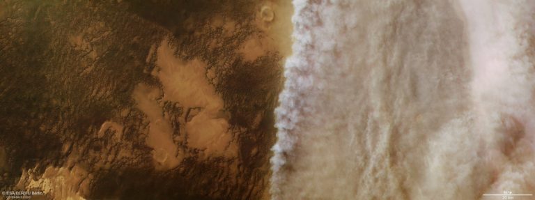 Mars Express помог выяснить, куда и как исчезла вода с Красной планеты