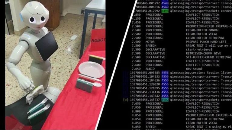 Новый робот разговаривает сам с собой, чтобы улучшить навыки коммуникации