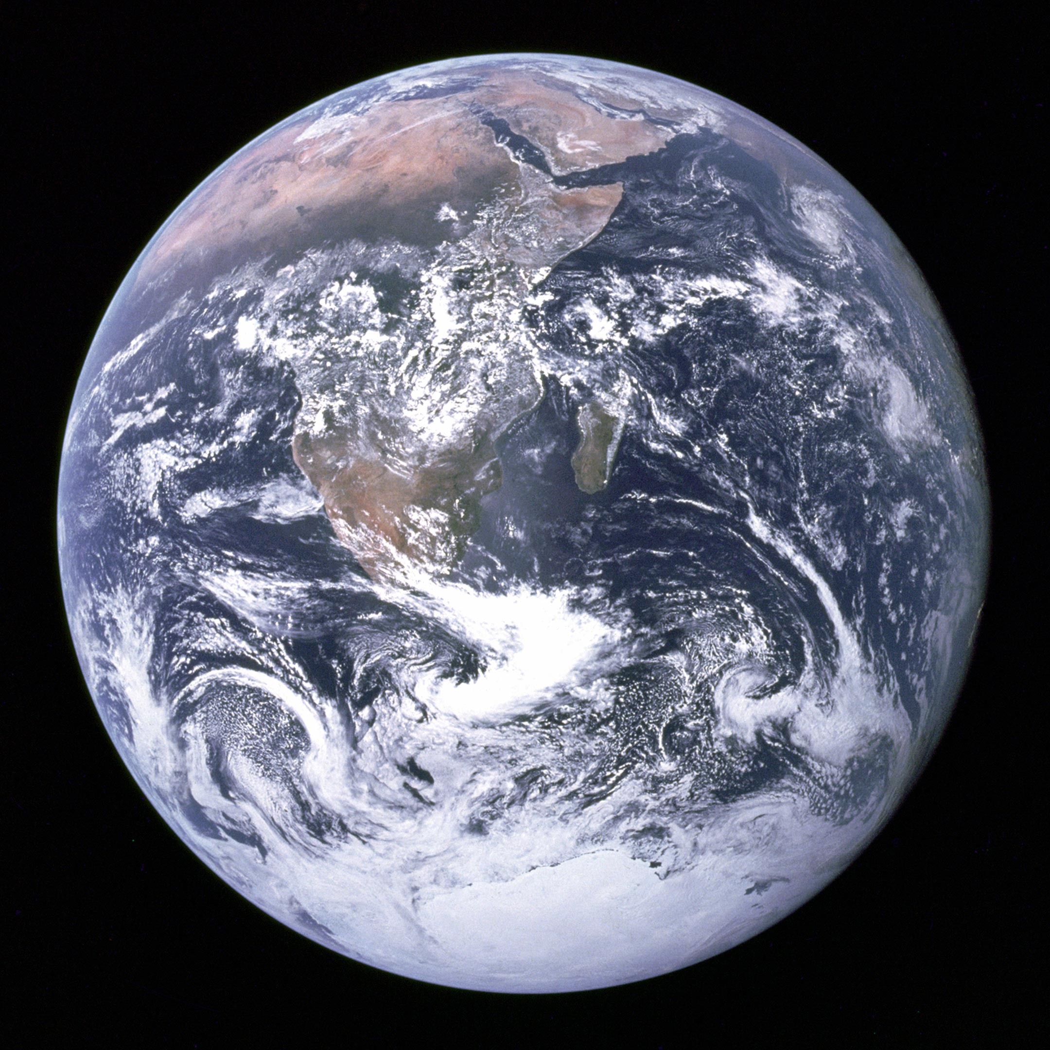 Whole Earth Apollo 17